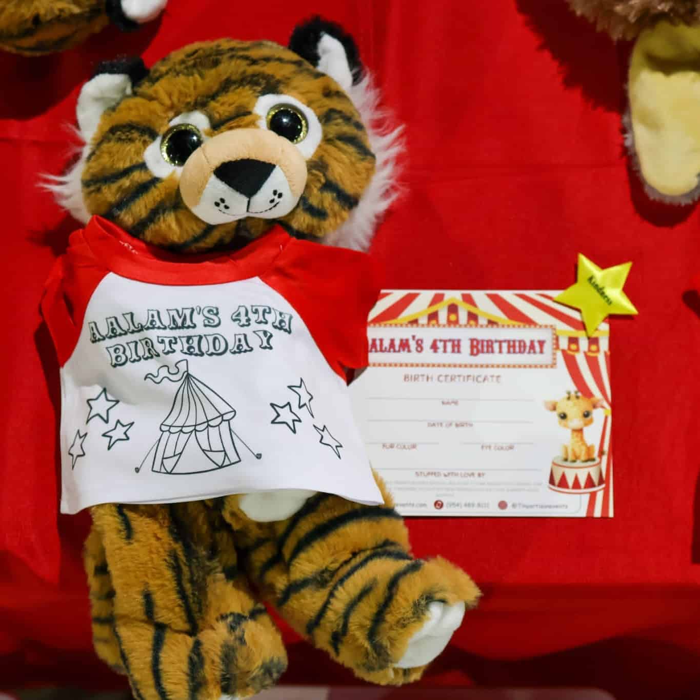 DIY Stuffed animal party