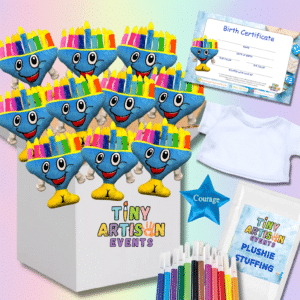 Hanukkah Menorah DIY Plushies