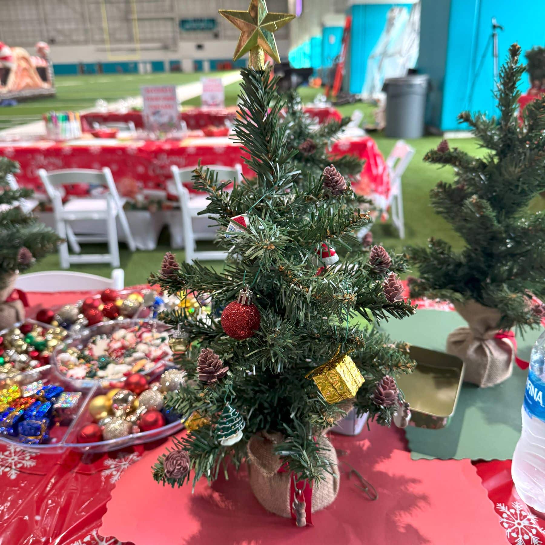 Mini Xmas Tree Decorating