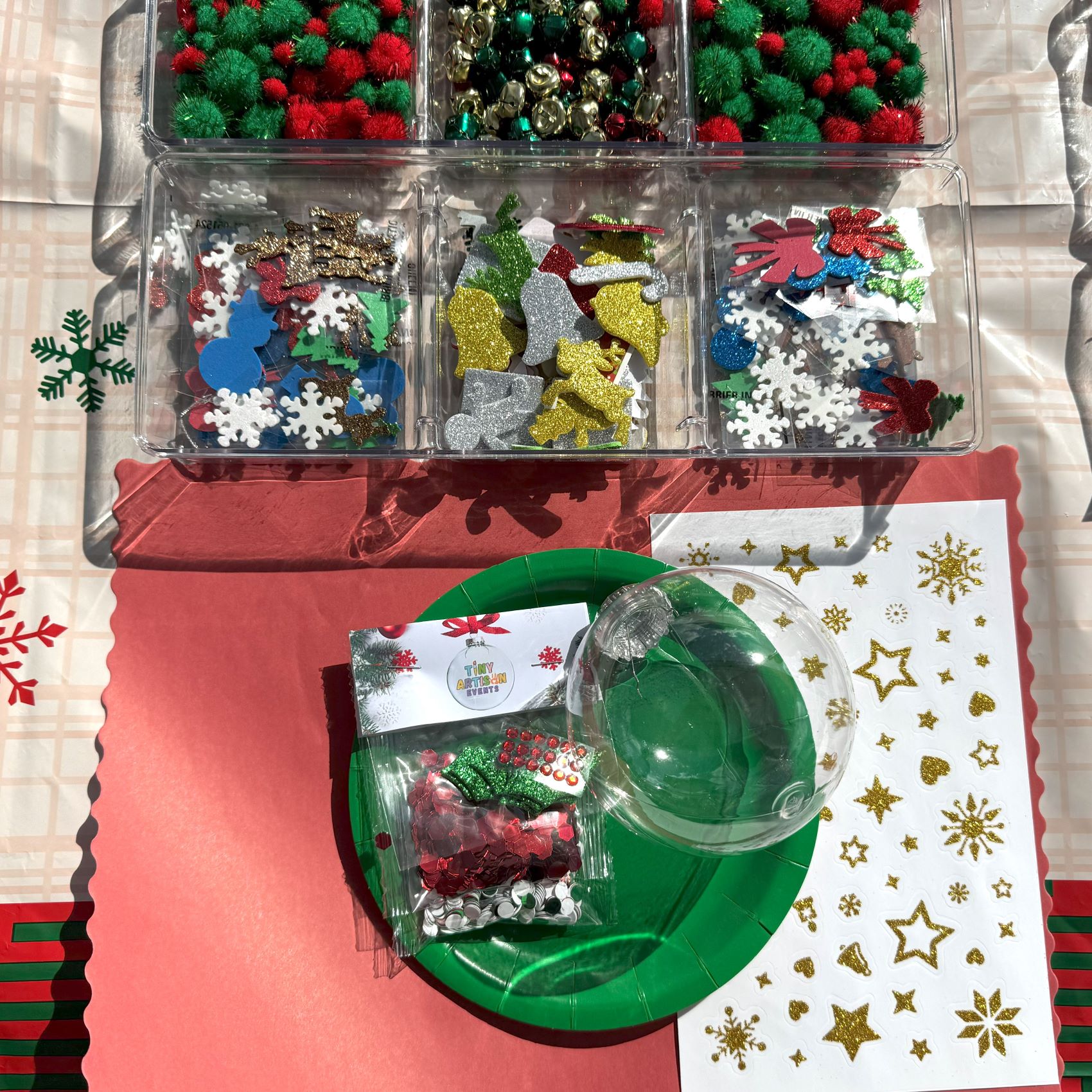 Decorate Your Own Ornament Party