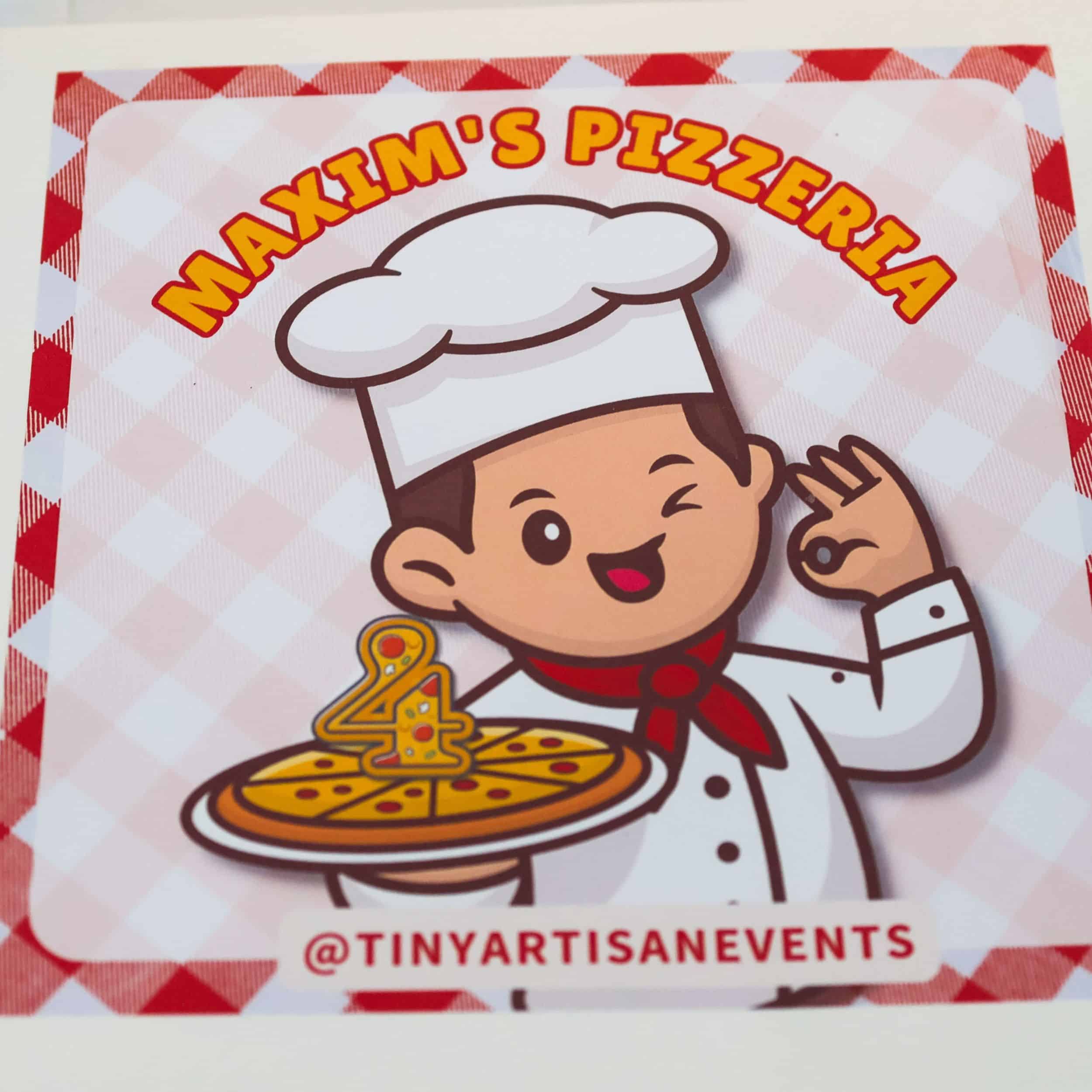 Personalized Pizza box