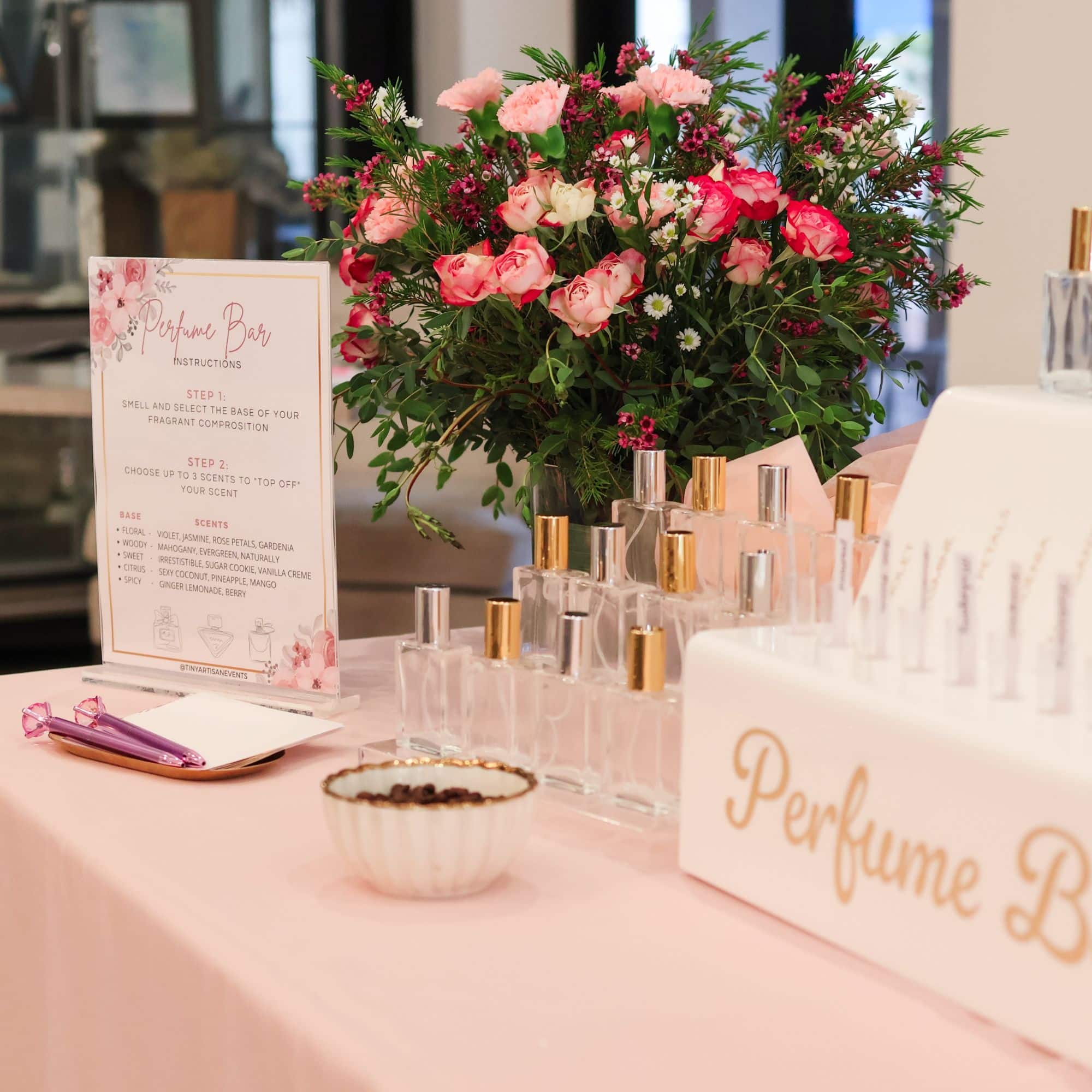 Perfume Making workshop for adults